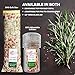Icelandic Sea Salt | Hand Made Flavored Sea Salt for Grinder Refill, Using All Natural Ingredients and Pure Flakey Sea Salt Organic from Iceland (Holiday Blend, 80g Bulk Refill)