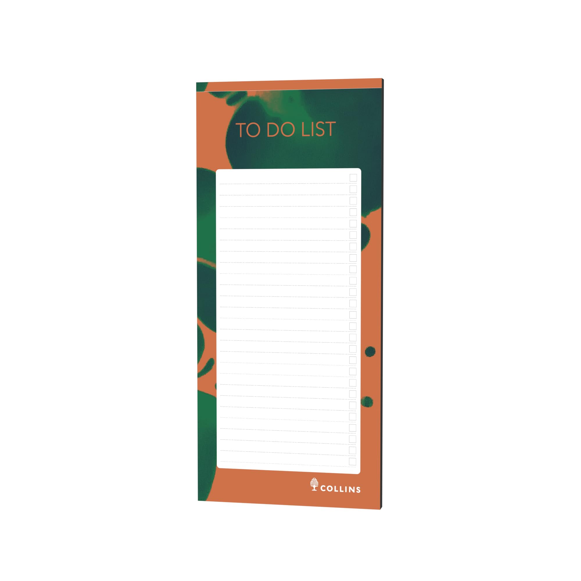 Collins Viridian To Do List Notepad - 235x105mm - Checklist, Shopping List and Memo Notepad with Magnetic Strip for Home and Office Use