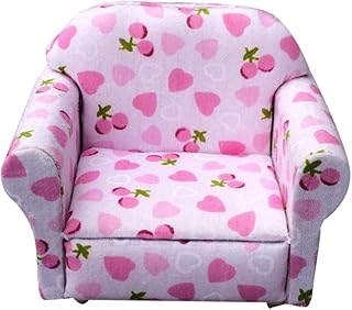 Homoyoyo Móveis Em Miniatura Mini Móveis Móveis Para Casa De Bonecas Sofá Em Miniatura Móveis De Madeira Para Decoração Modelo Individual De Bambu Móveis De Madeira Modelo De Móveis