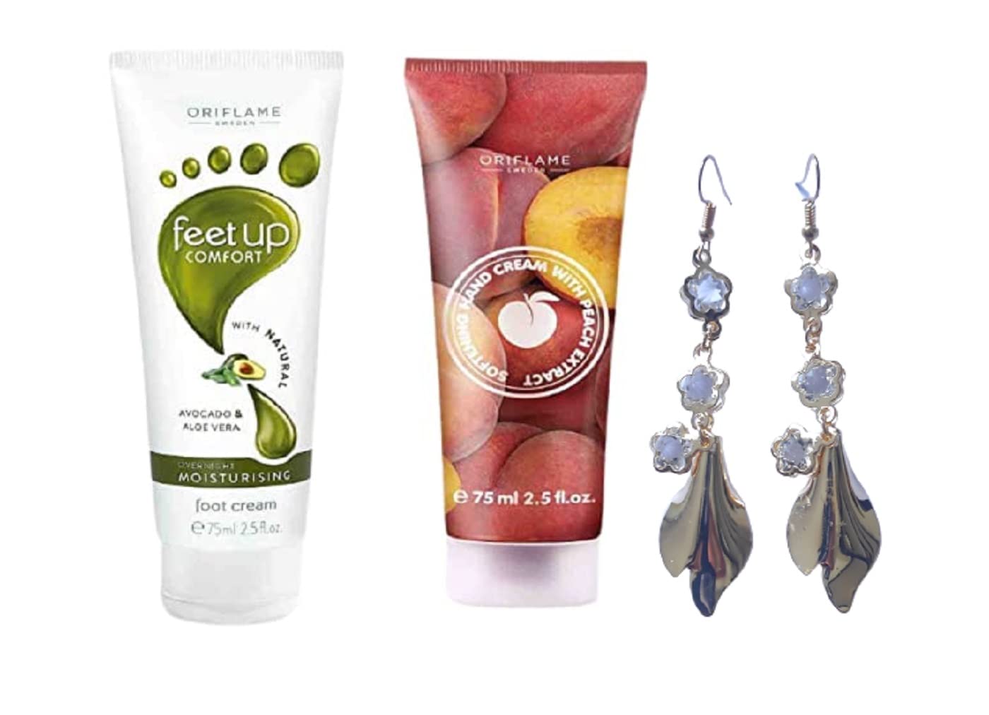 Oriflame FEET UP Comfort Overnight Moisturising Foot Cream 75g and HAND