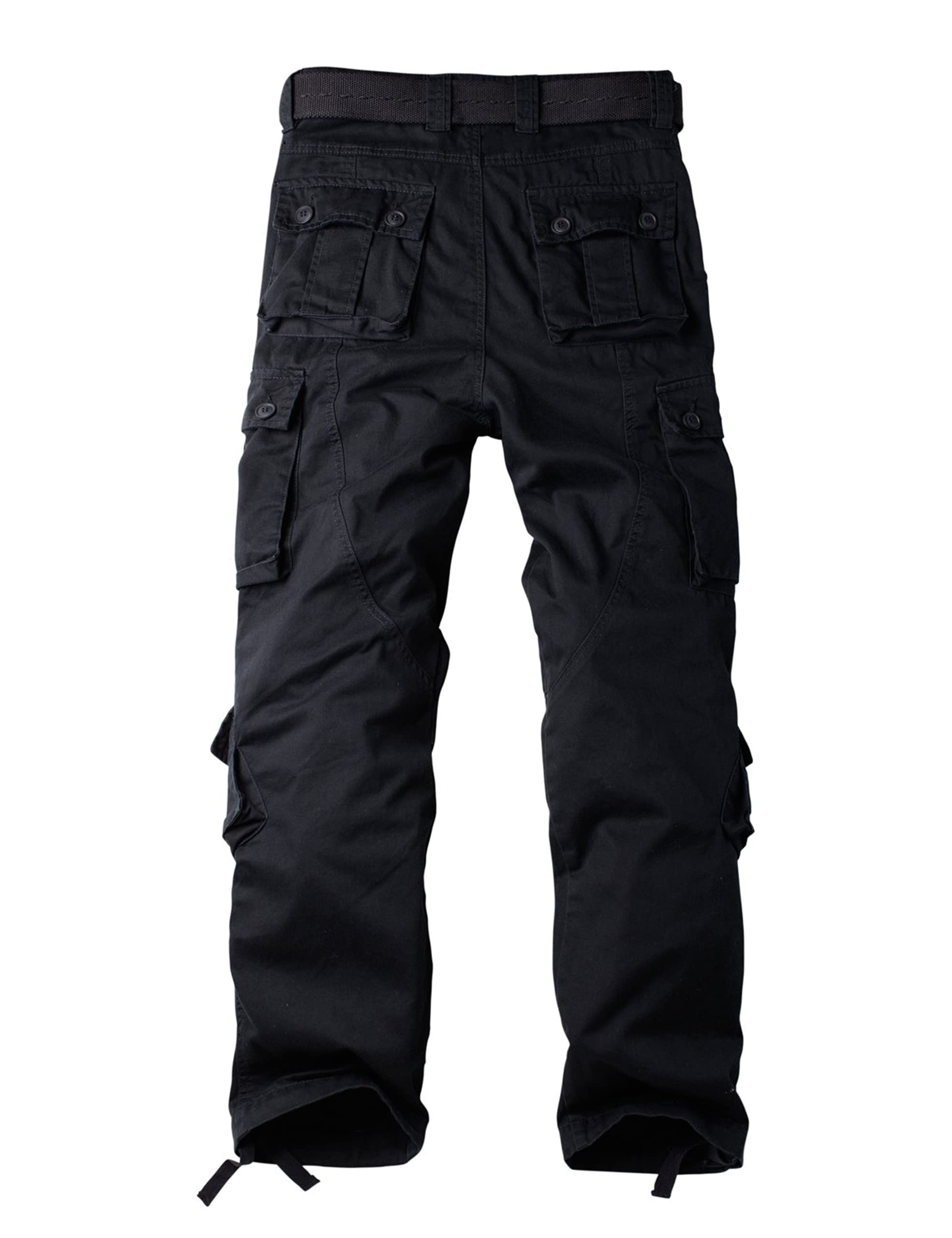 Damen Hosen Cargo Hose Multi Taschen Wanderhose Workwear Reißverschluss Armee Militär Outdoorhose Relaxed-Fit Trekkinghose Cargohose