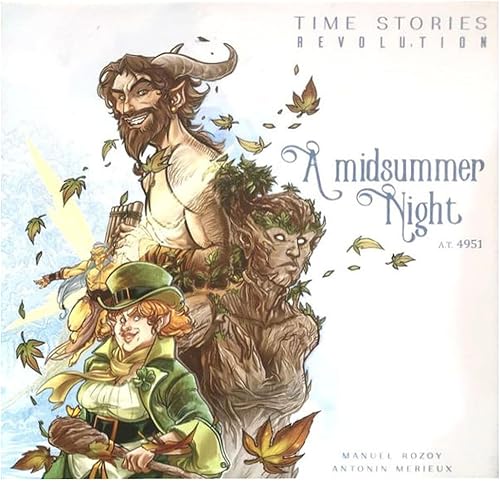 Miniatura 1 de Time Stories Revolution A Midsummer Night - Juego inmersivo de aventura de viaje en el tiempo, juego de estrategia cooperativa para niños y adultos,