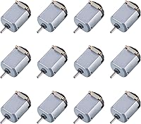 Topoox 12 Pack 3V DC Motors 15000RPM - High-Speed Mini Electric Hobby Motors for DIY Toys, STEM Projects & Robots