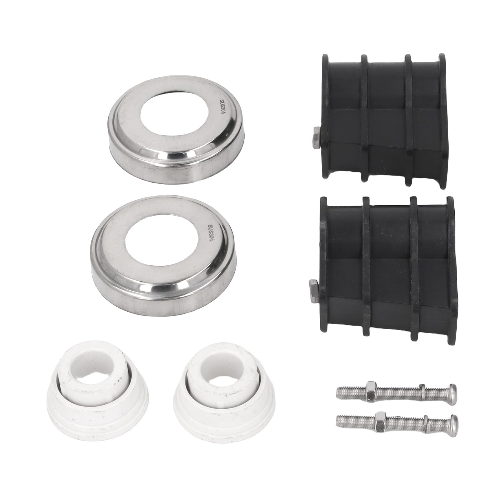 Kit de remplacement d'échelle de piscine |- Acier 304 résistant |pour 42mm
