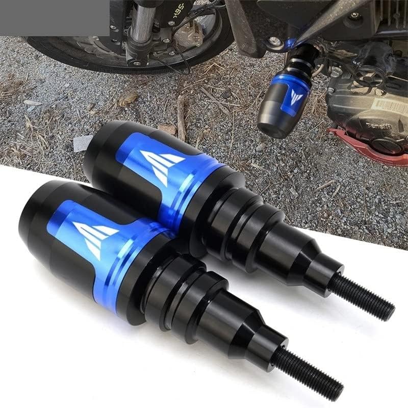 Miniatura 2 de M para Yamaha MT-09 para Tracer MT09 MT03 MT-03 2015-2020 Marco de protección contra caídas deslizante Carenado Protector Y (Color  Verde)