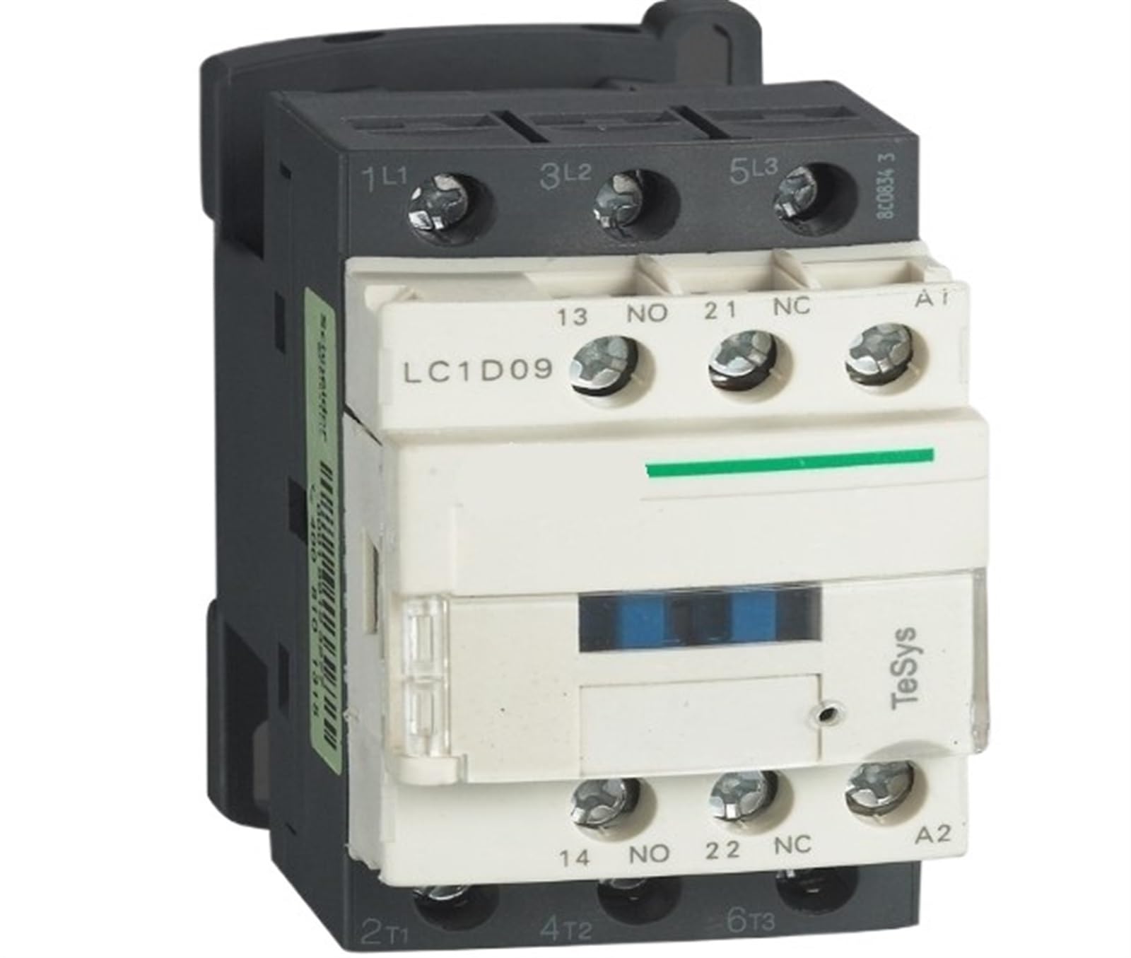 HUUOQIWY AC Contactor LC1D09 LC1D12 LC1D18 BC7 F7C M7C Q7C 24V 110V 220V 380V 1Pcs(LC1D18Q7C 18A 380V)