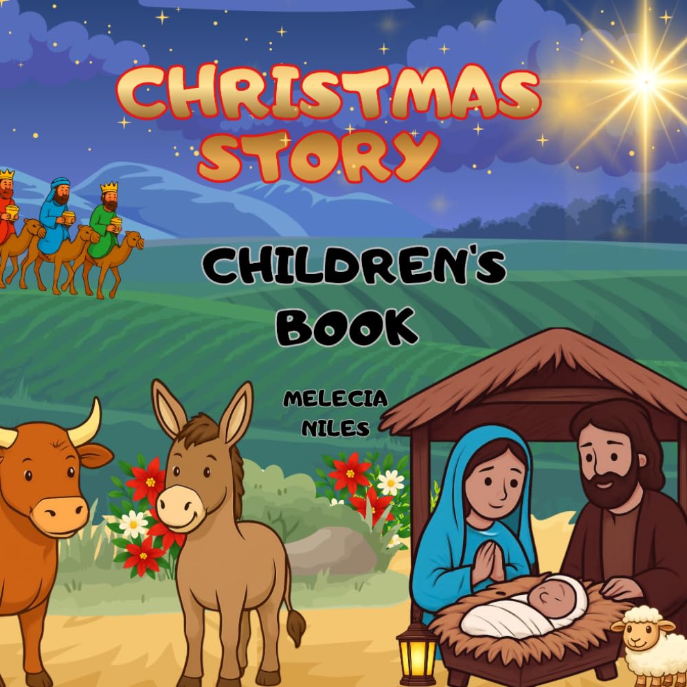 A Christmas Story: A Rhyming Christmas Storybook for Kids Ages 3–8