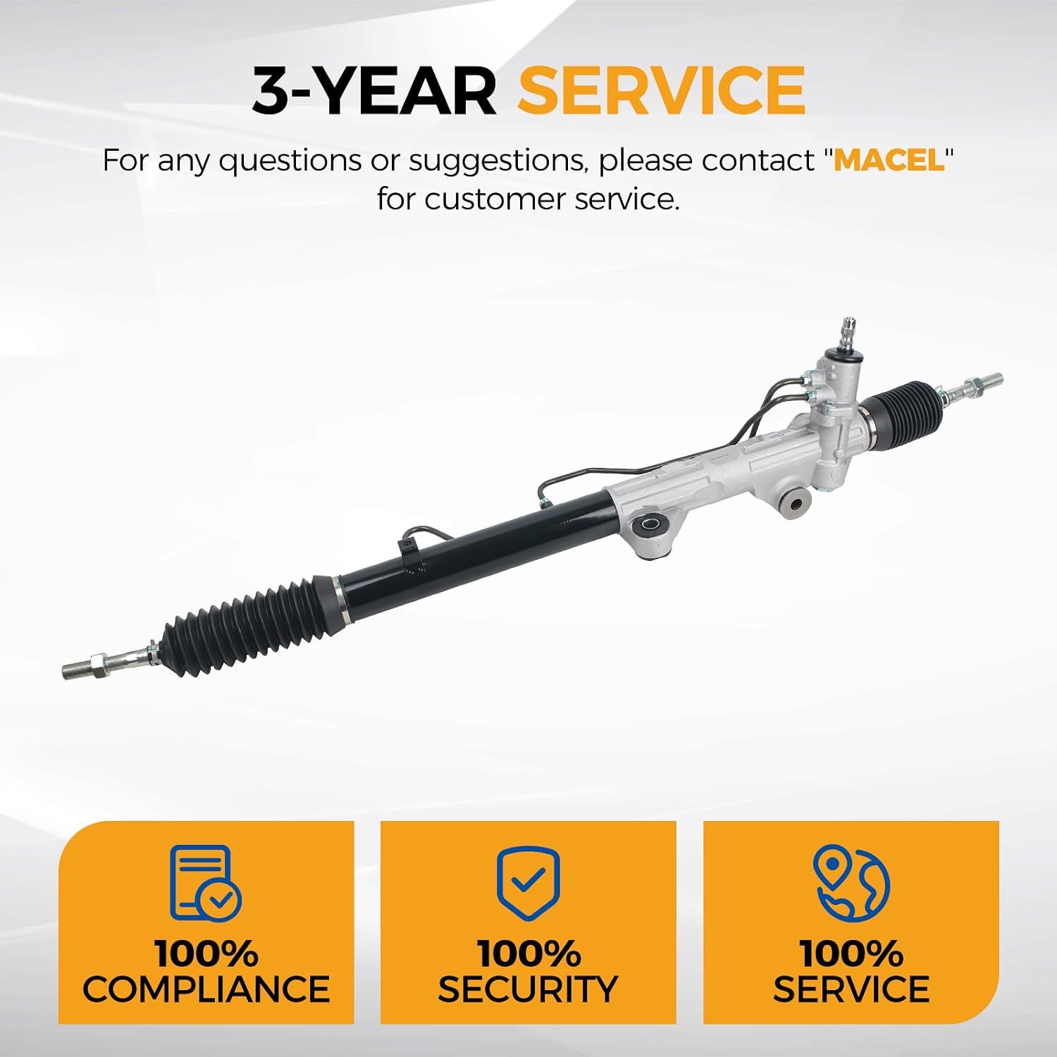 PAROD® 442500C020 Power Steering Rack Pinion Assembly fit for 2001-2007 Toyota Sequoia, 2000-2006 Toyota Tundra