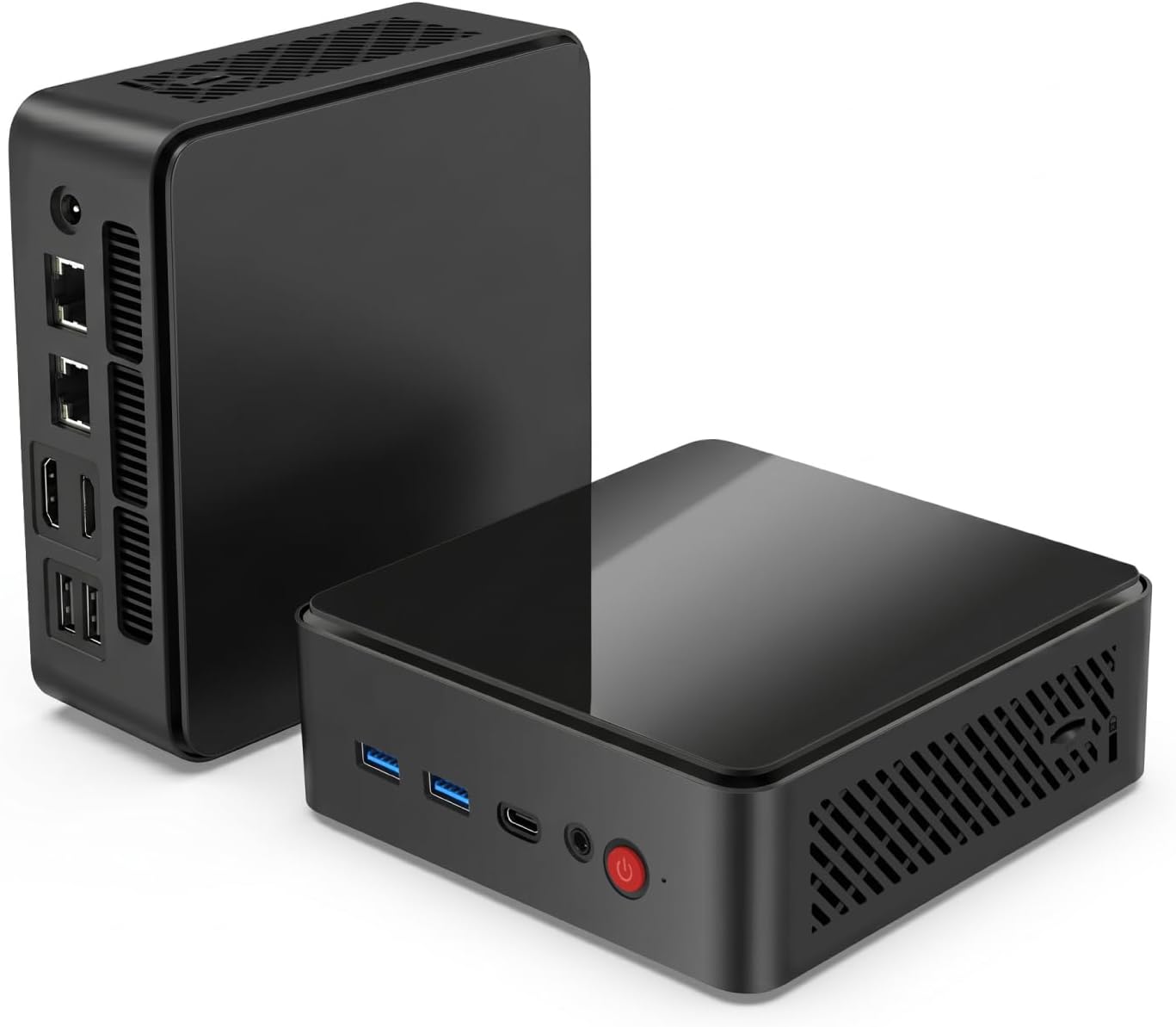 Mini PC N100(Beats 3500U/8250U/N95) Win 11 Pro,16GB RAM 256GB SSD, Mini Desktop Computer Triple 4K Display, Dual LAN 2.5G, WiFi6/BT5.2/USB3.0, for Home Office/NAS/Pfsense/Streaming/Business