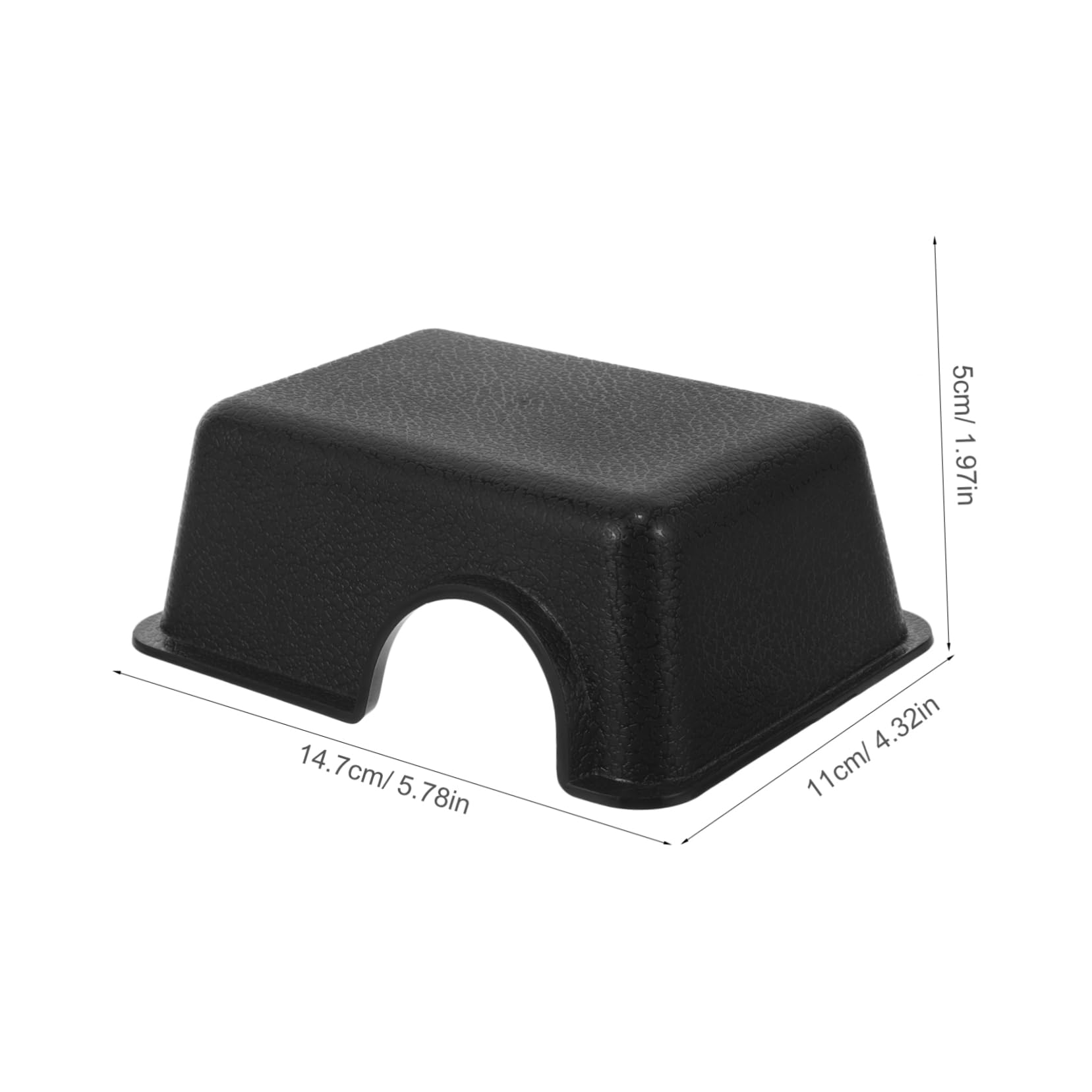 HOLIDYOYO Plastic Cave Reptile Tank Habitat Gecko Cave Snake Hideout Pet Hideaway