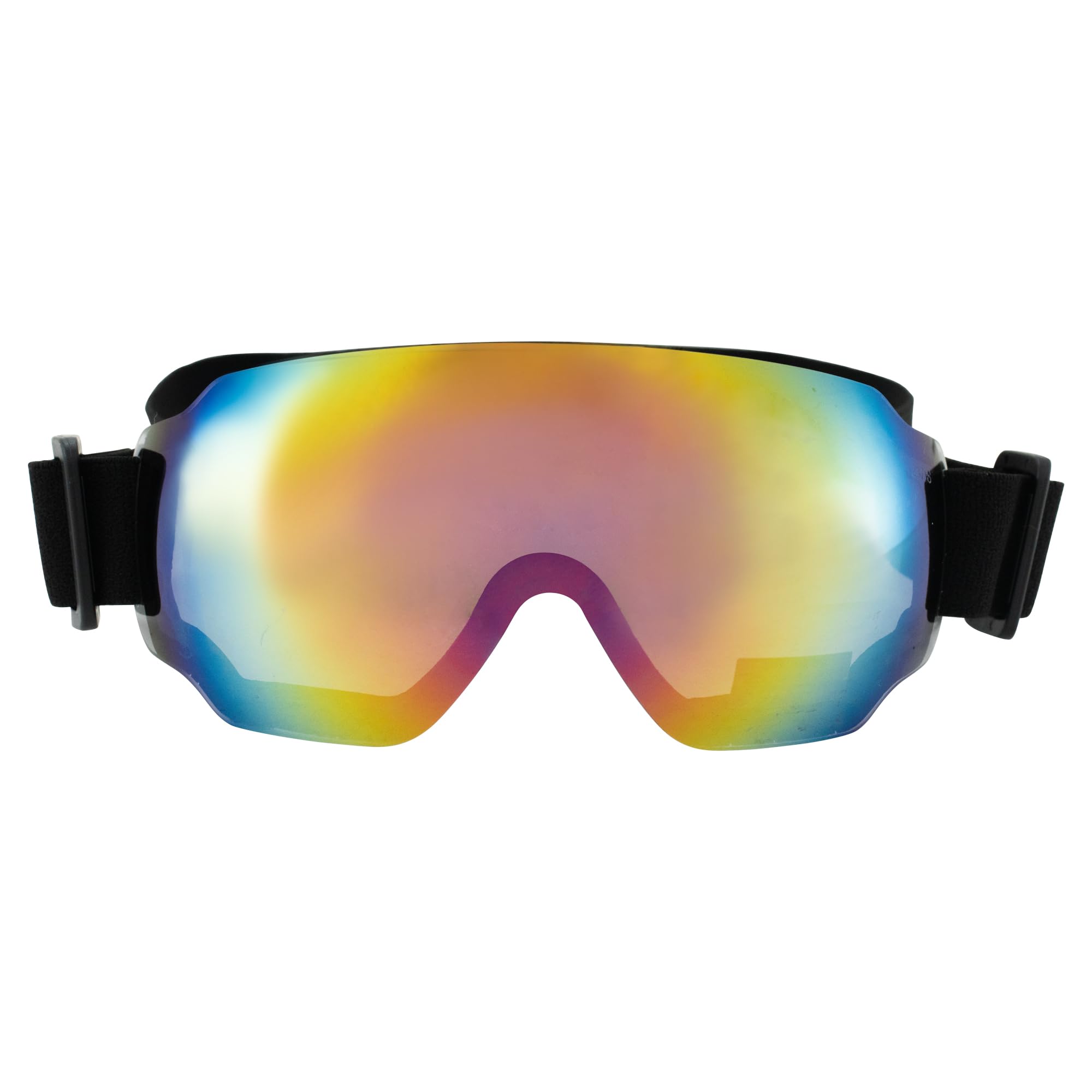 Birdz Eyewear Arch Sports Lot de 2 paires de lunettes rembourrées de sécurité pour homme et femme Verres réfléchissants bleus et rouges ANSI Z78.1