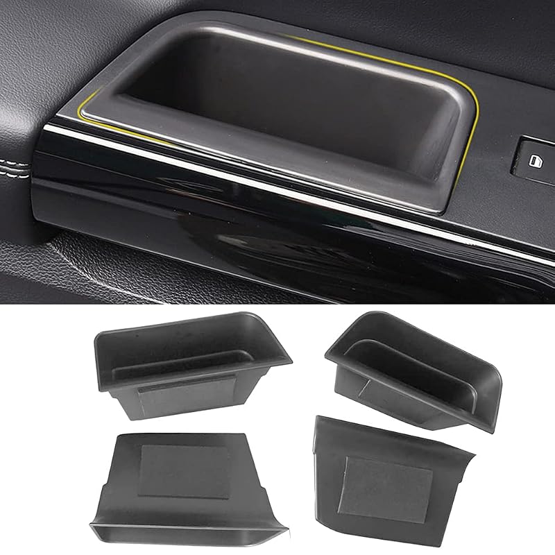 Organizador de Porta para Ford Explorer 2020–2025 Vesul em ABS, Kit com 4 peças