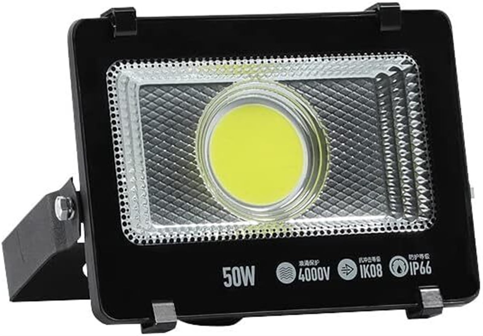OPFdfhDFH Floodlights, LED Floodlight Outdoor Super Bright, Security Lights 180° Adjustable Spot Light, Positive White Work Lighting(50W)