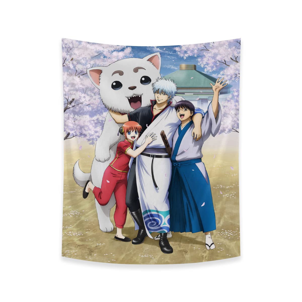 Amazon.co.jp: 銀魂 ぎんたま エリザベス タペストリー 万事屋銀ちゃん