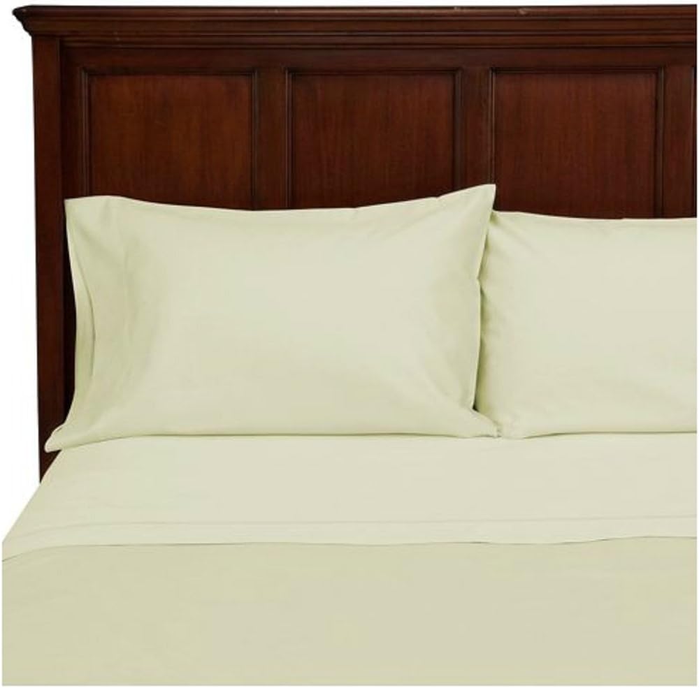 Wrinkle-Free 100% Egyptian Cotton 600-Thread Count 2 SANDARD QUEEN Pillowcases