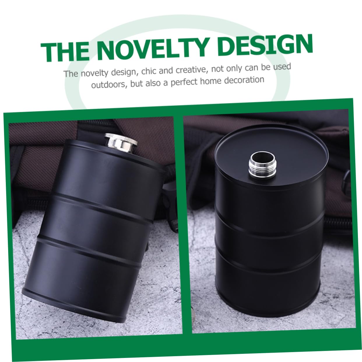 Hemobllo Daily Liquor Flask Leakproof Camping Hip Flask 750ml for Outdoor Adventures