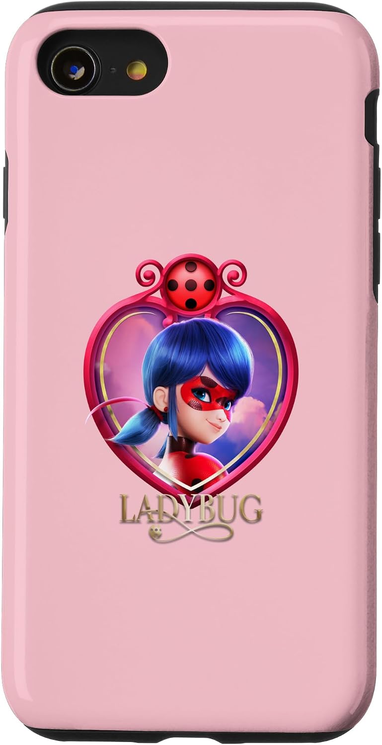 iPhone 12 mini Miraculous Ladybug The Movie LB Badge Title Case