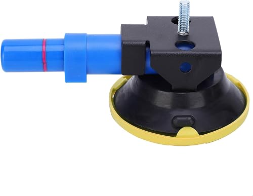 3 in Hand Pump Suction Vacuum Cup with M6 Threaded Stud Heavy Duty Car Dent Repair Suction Lifter with Rubber Cups