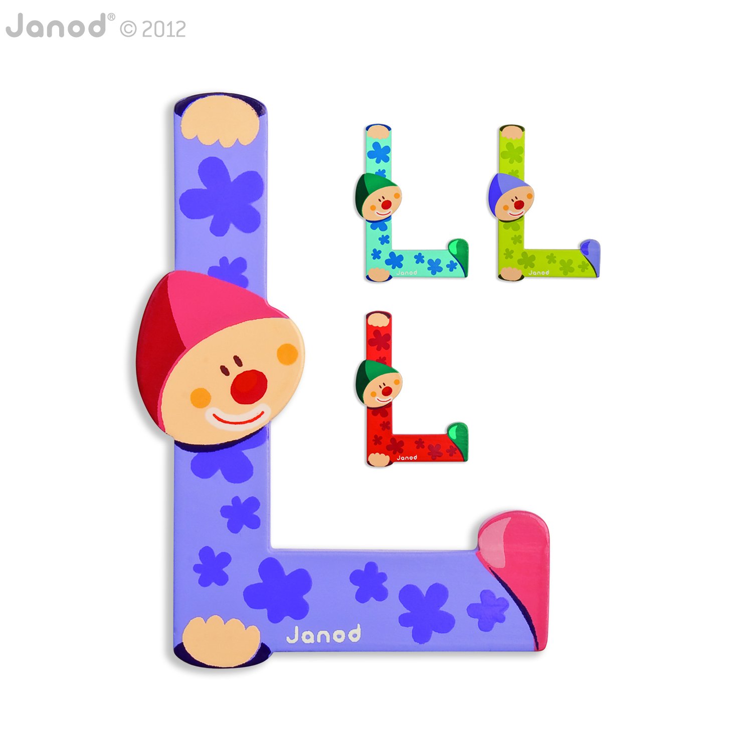 Janod J04553 Clown Letter L(Assorted)