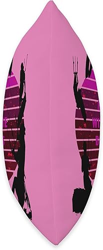 Miniatura 2 de Kitesurf Gifts and Surf Lover Tees by taiche Kitesurfers Be Up with The Boards - Almohada estilo retro 5, 18 x 18 pulgadas, multicolor