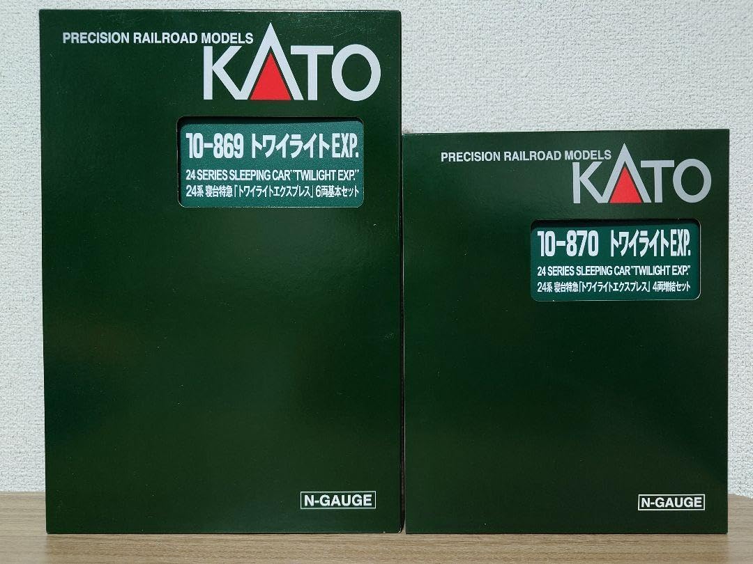 KATO 10-869、870 24系トワイライトエクスプレス 基本増結セット KATO 10-869、870 24系トワイライトエクスプレス 基本増結セット KATO