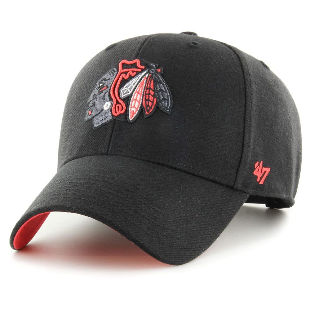 47 Brand Curved Snapback Cap NHL Vintage Chicago Blackhawks