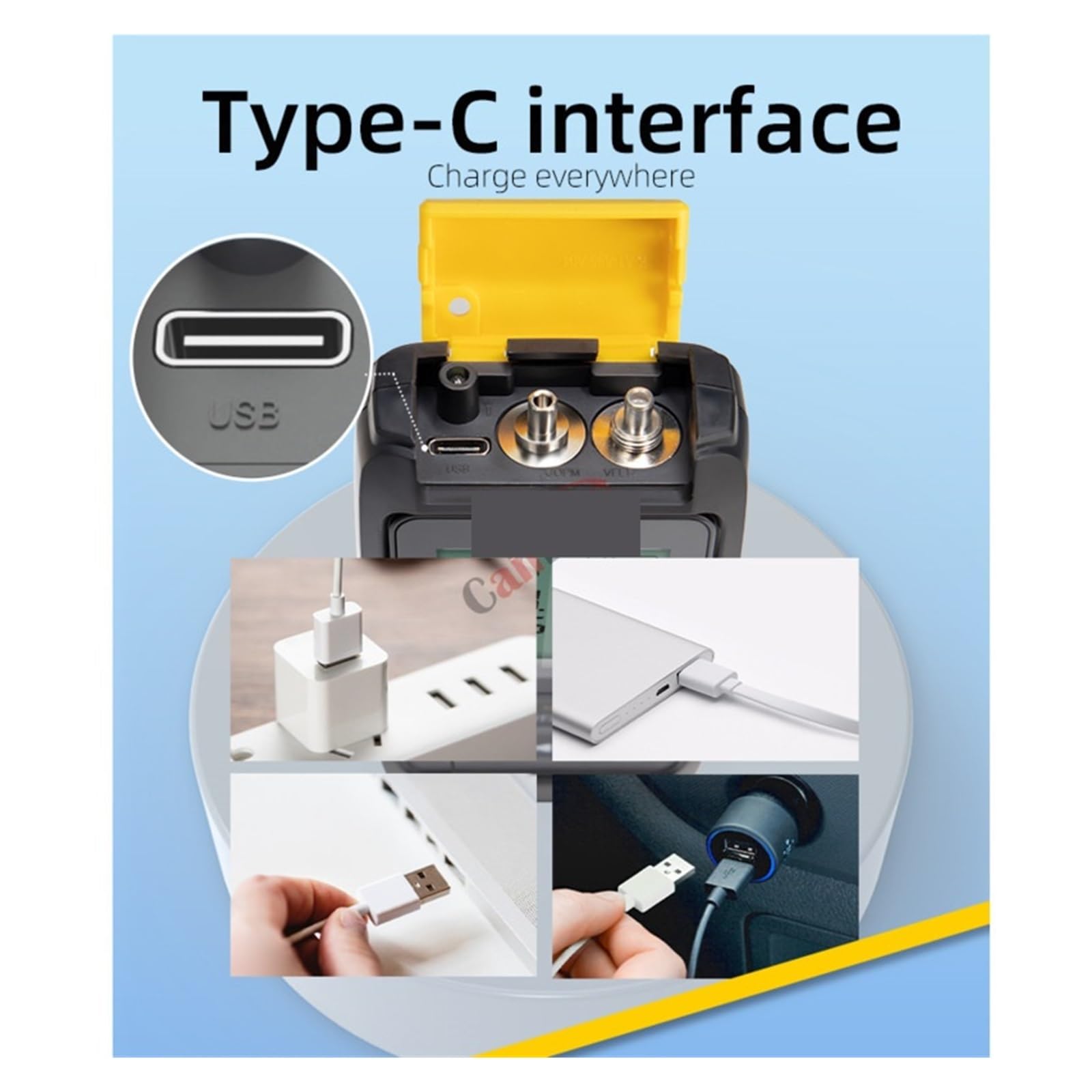 Tester światłowodów, Miernik mocy optycznej Mini 4 w 1, tester kabli światłowodowych FTTH, wizualny lokalizator uszkodzeń 5 km 20 km 30 KM VFL(Fwp 20t V30)