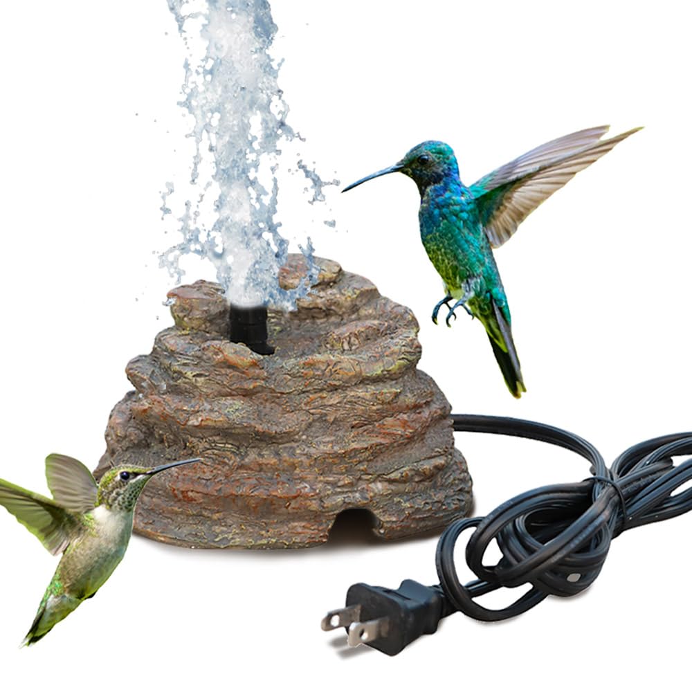 Veflauresi Resin Rock Fountain