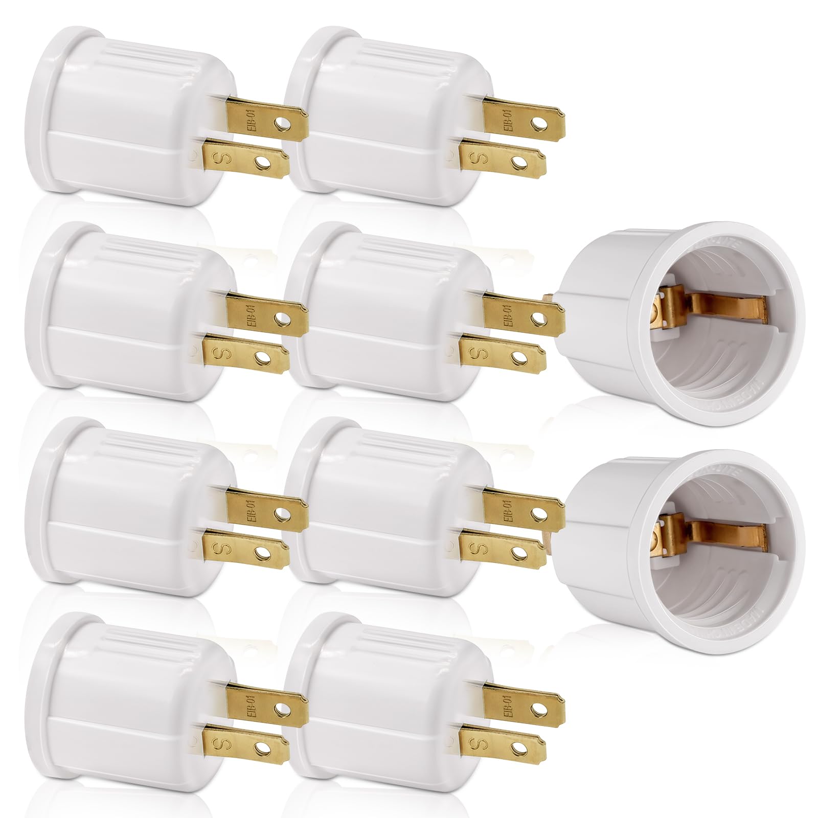 Outlet to Light Socket Adapter - UL Listed -10