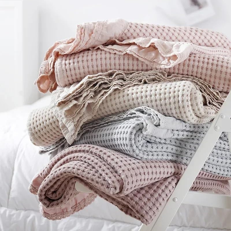 Colcha para siesta transpirable ideal para sofá en verano 2