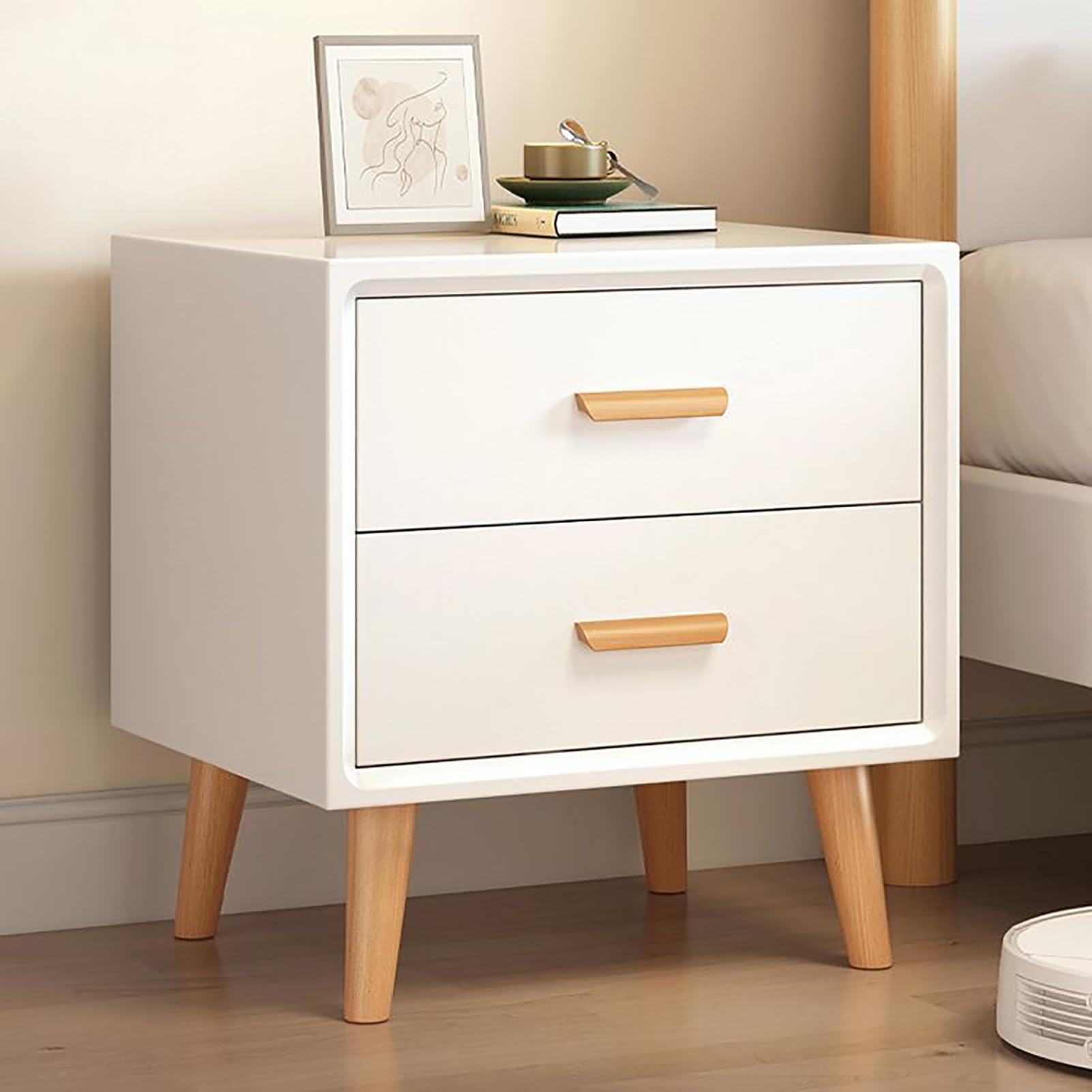 Table de chevet de style ferme pour salon et chambre moderne