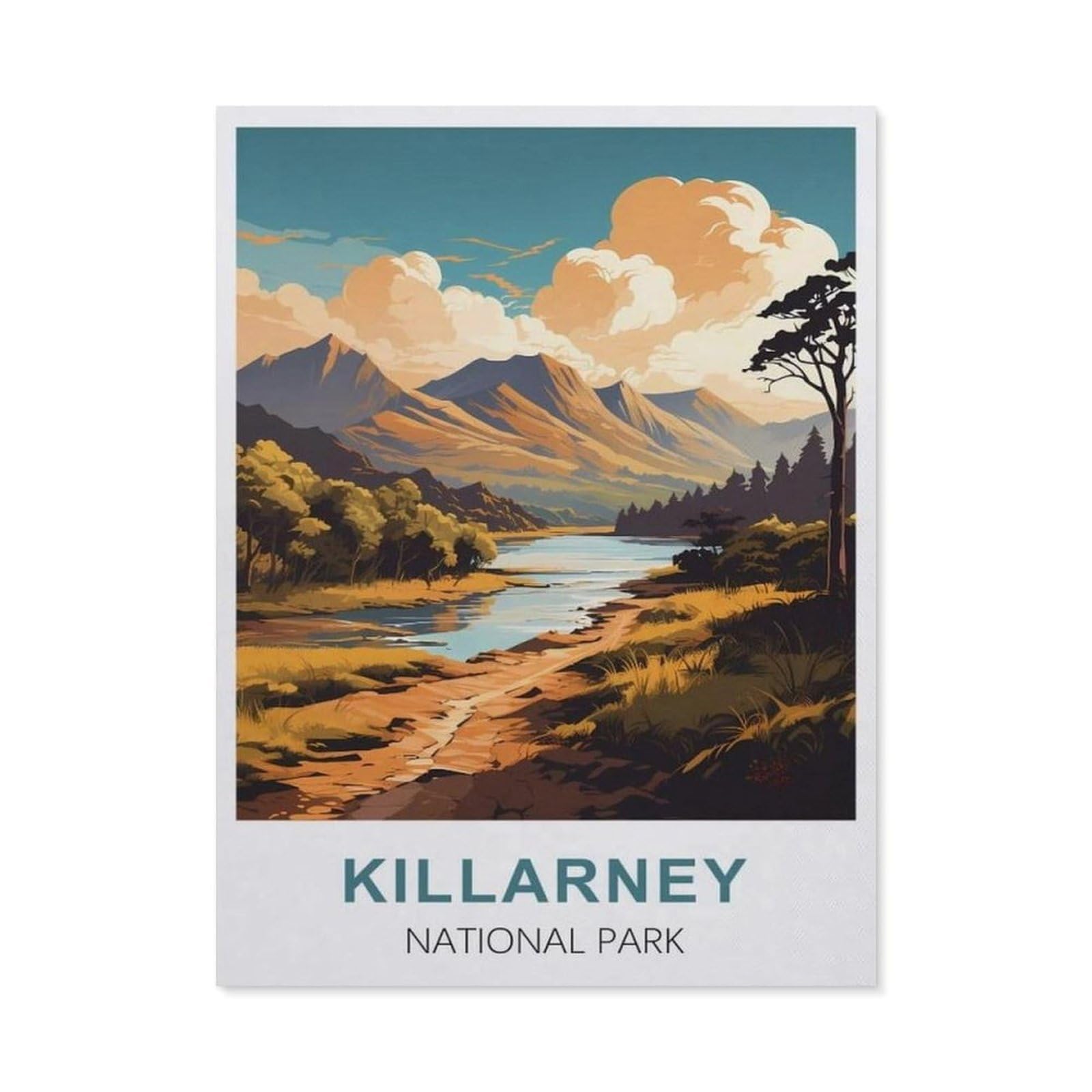 YYHMKBYY,Killarney National Park,Jigsaws Puzzles 1000 Pieces Classic Jigsaws Educational Games Toys,Best Gift for Adults and Kids(75x50cm)-R93 — image 1