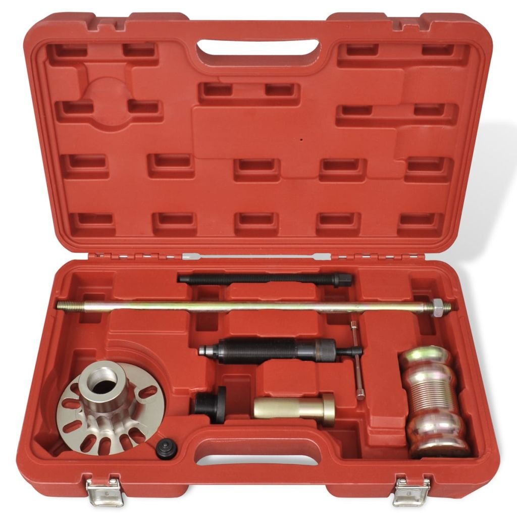 Extractor de Cubo Rueda hidráulica con Set de Martillo 10 Ton Compresor Muelles Amortiguador