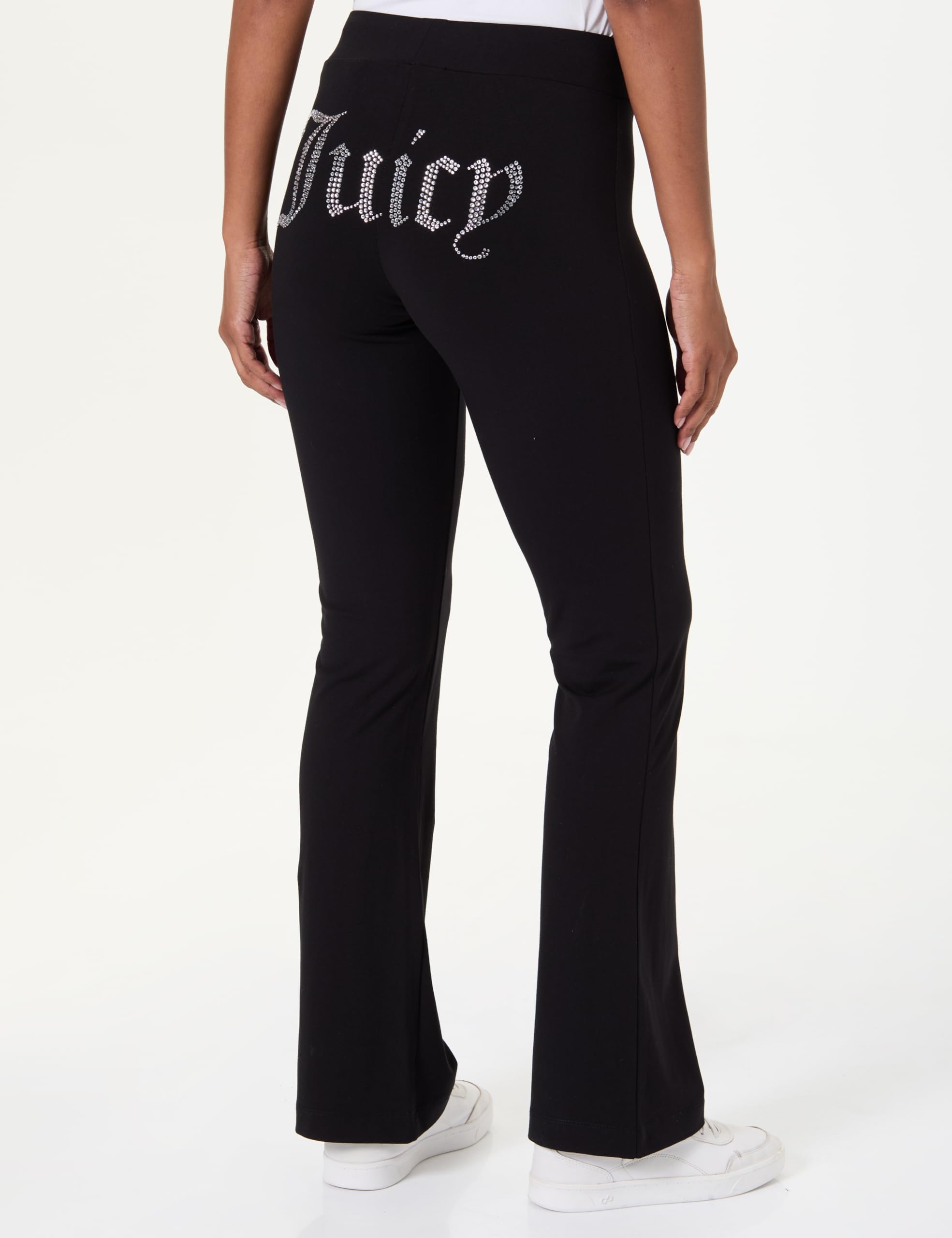 Juicy Couture Damen Apollo Low Rise Pants-Jersey Trainingshose Sweathose für Sport Freizeit Fitness mit Tunnelzug in Versch. Farben Lässige Hose