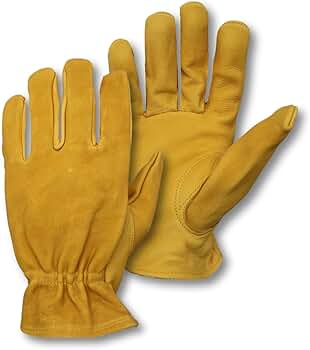 Golden Stag Work Gloves Men -805 X-Small Leather Work Gloves
