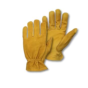 Golden Stag Work Gloves Men -805 X-Small Leather Work Gloves