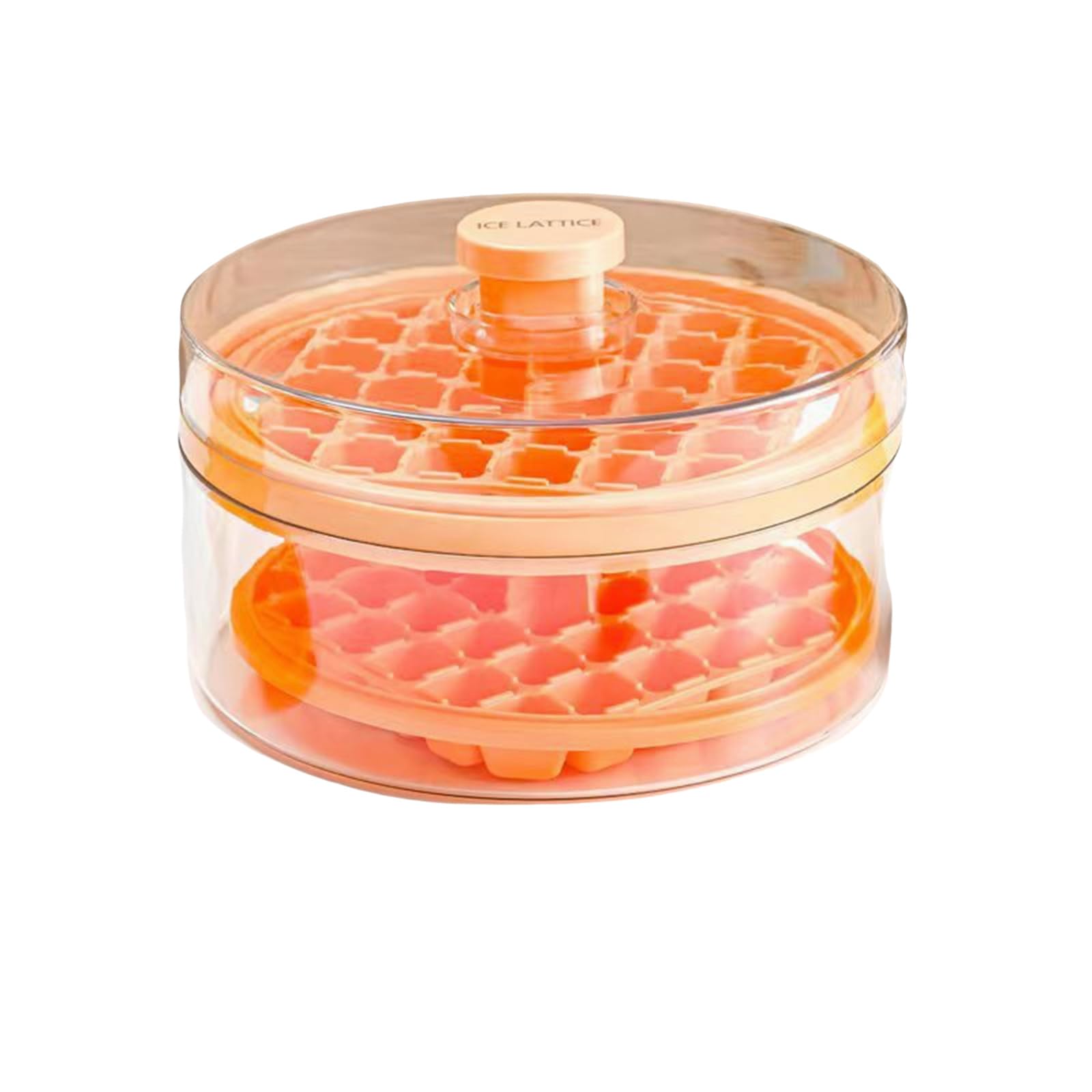 QRZMEDU Simple Round Molds with Storage Box Single/Double Layer Tray and Dustproof Kitchen Tool Kitchen Tool