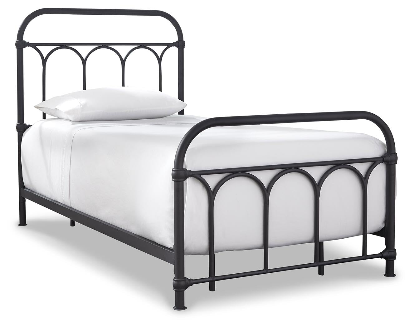 Signature Design by Ashley Nashburg Farmhouse Twin Metal Bed