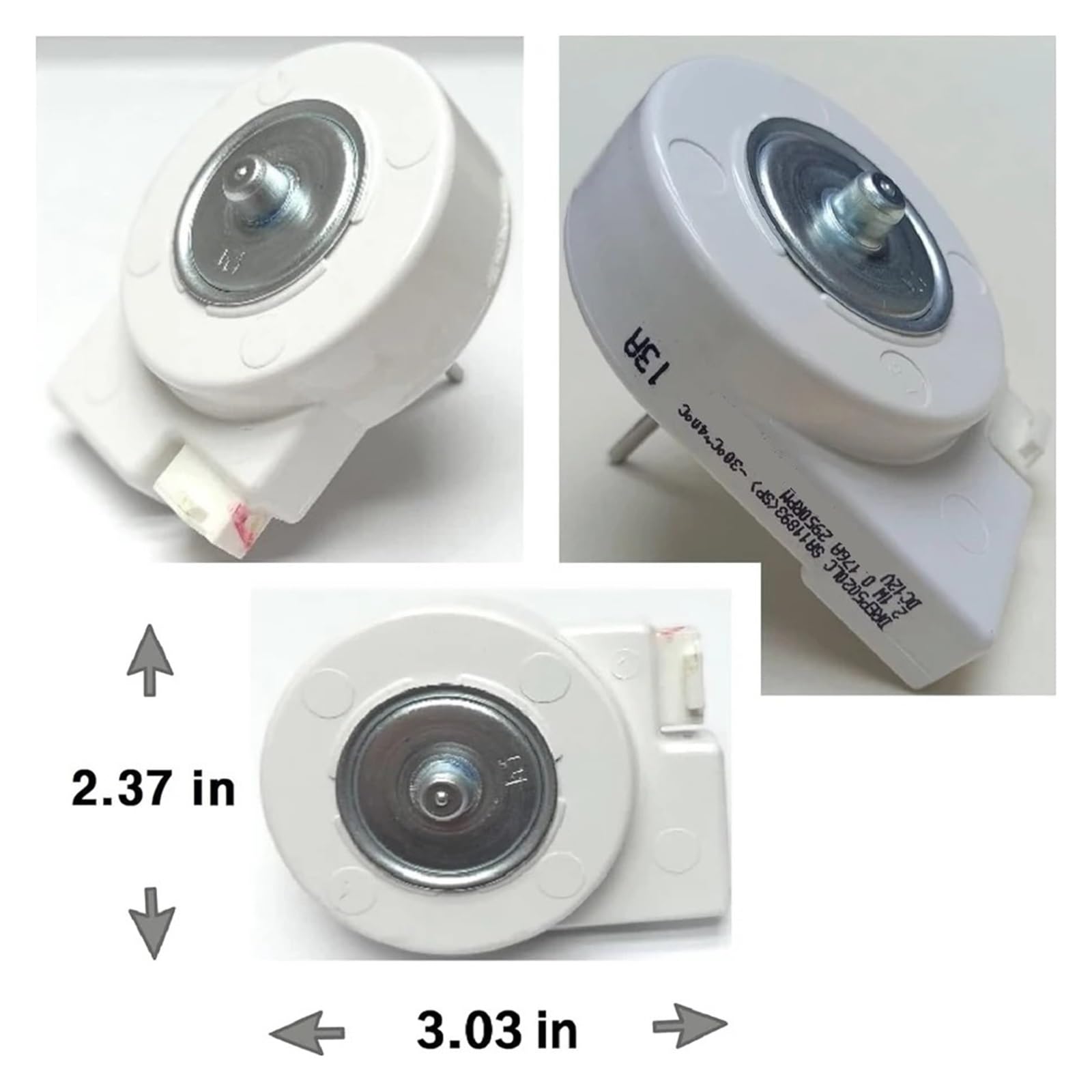 HIZON Motor de Ventilador de refrigerador 13A, Compatible con Samsung, | DA31-00146H BLDC 2950 RPM - Reemplazo for DA31-00146C PS4138377