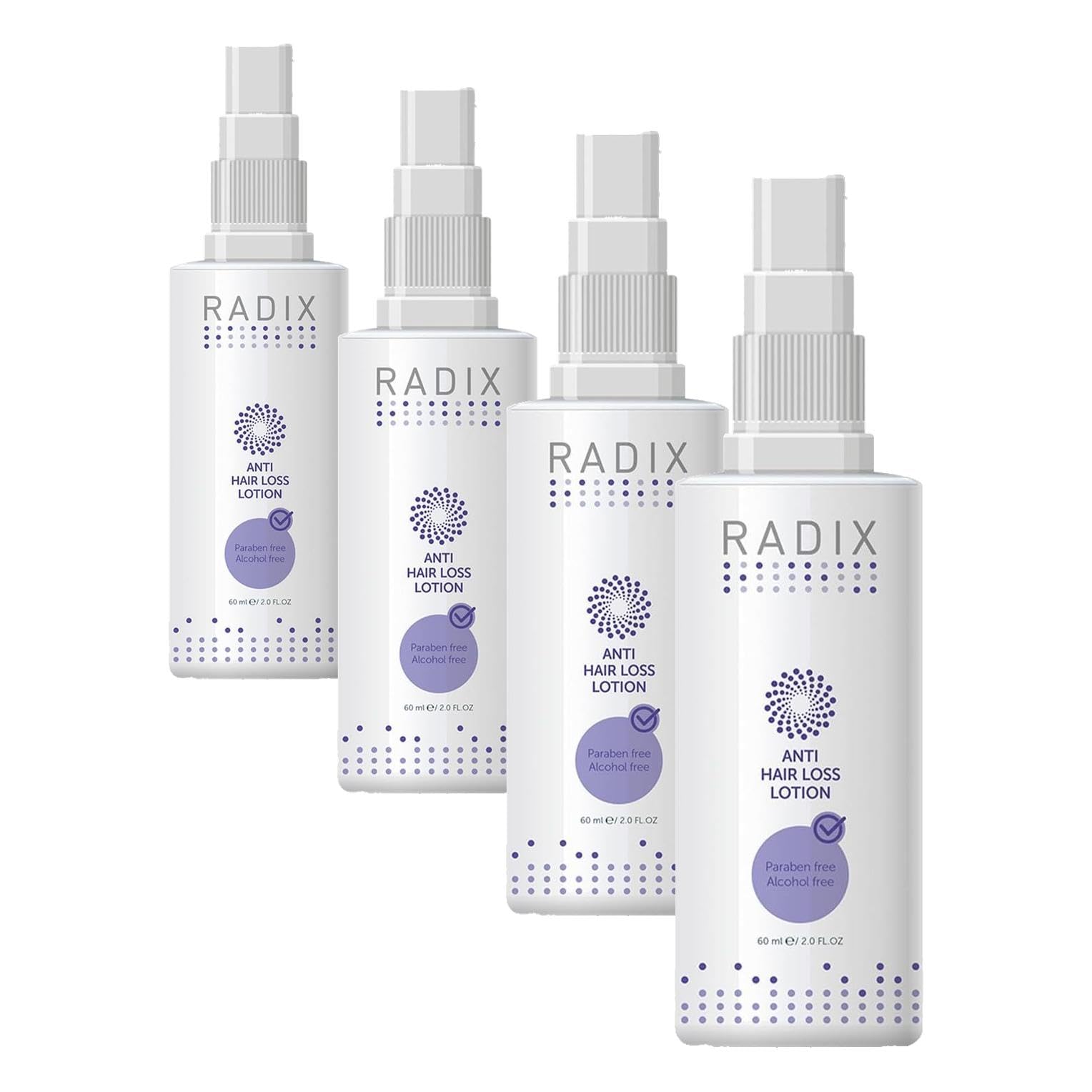Radix Dökülme Karşıtı Saç Losyonu 60 ml (4 paketi)