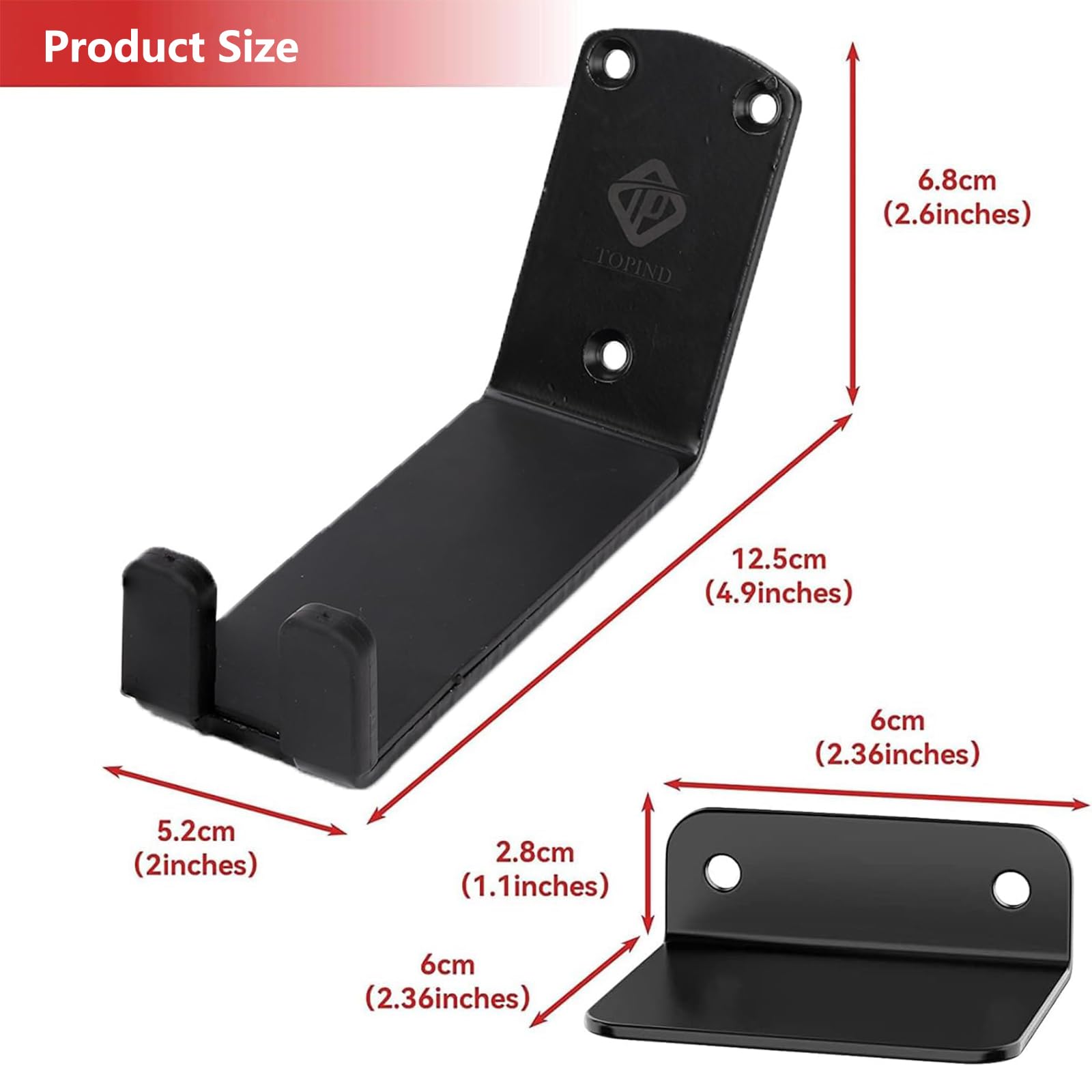Fiets Wall Mounts Fietsenrek Pedaal Hanger Haak Voor Elektrische Hybride Berg Racefiets Horizontale Wandmontage Fietsstandaard Voor Inpandige Garage