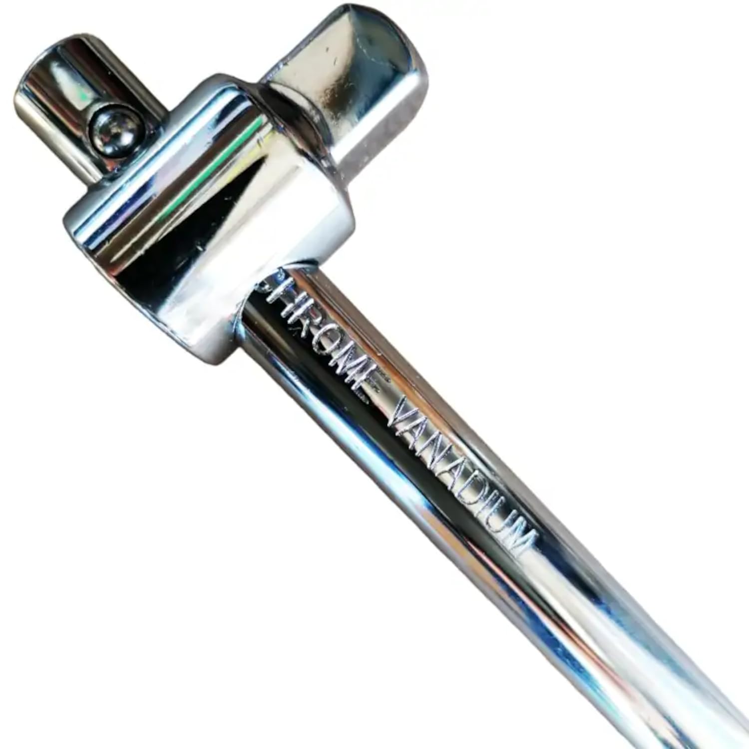 SIO Maneral 1/2" 250 mm con Bloqueo – Barra para Llaves de Vaso Profesional – Maneral Cuadradillo 1/2 Pulgada para Carraca y Vasos – Herramienta Mecánica Taller Automoción