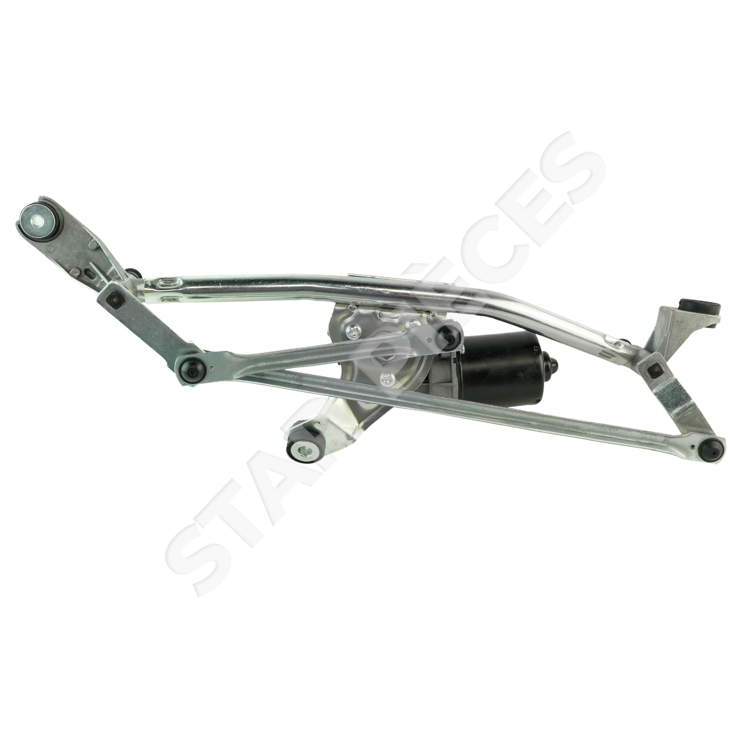 Motor limpiaparabrisas compatible para Megane 2 (2002-2008) (varillaje + motor) 288001683R, 7701054828, 7701207739, 8200036921
