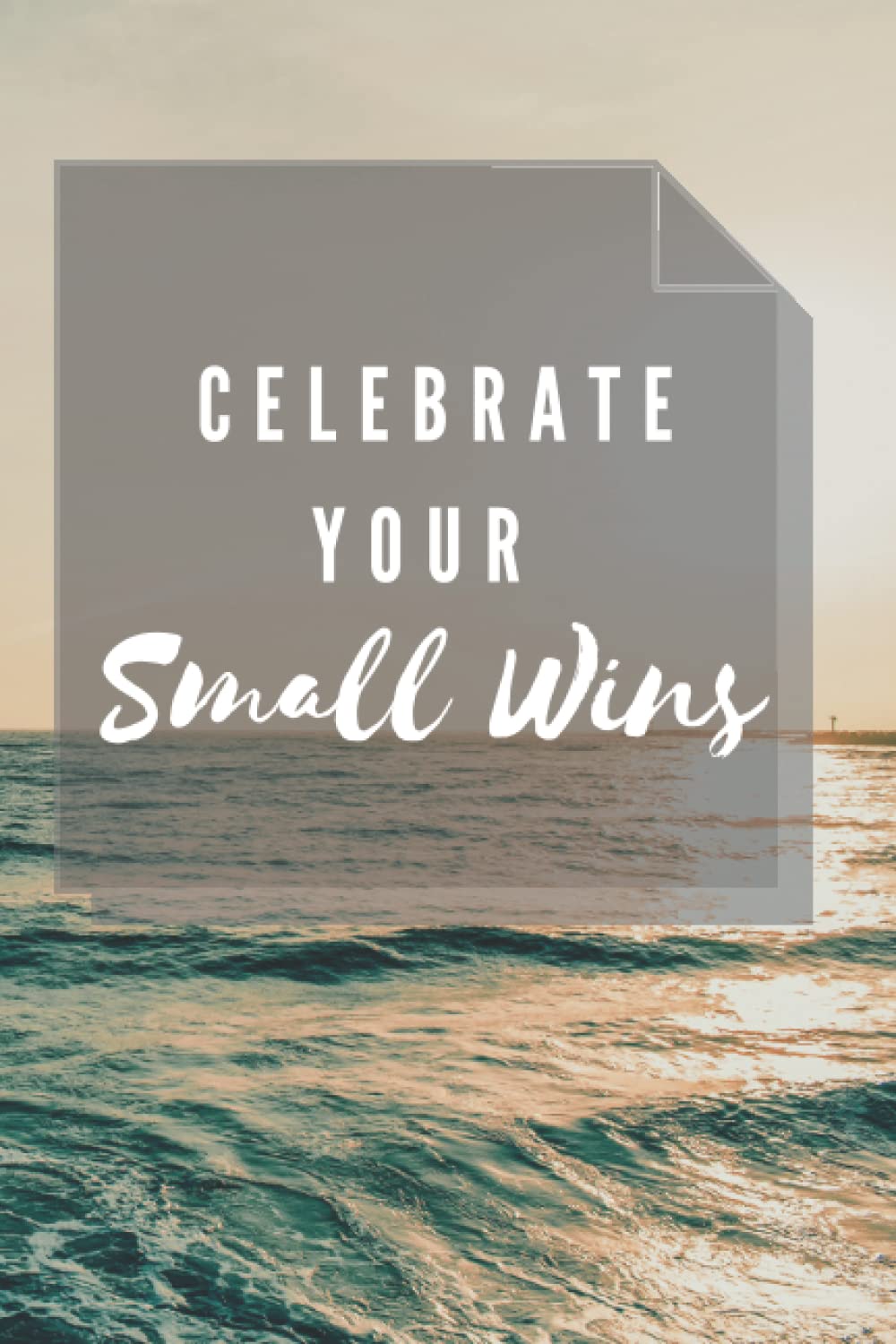 Celebrate Your Small Wins: Motivational Notebook, Simple Notebook, Journal, Diary