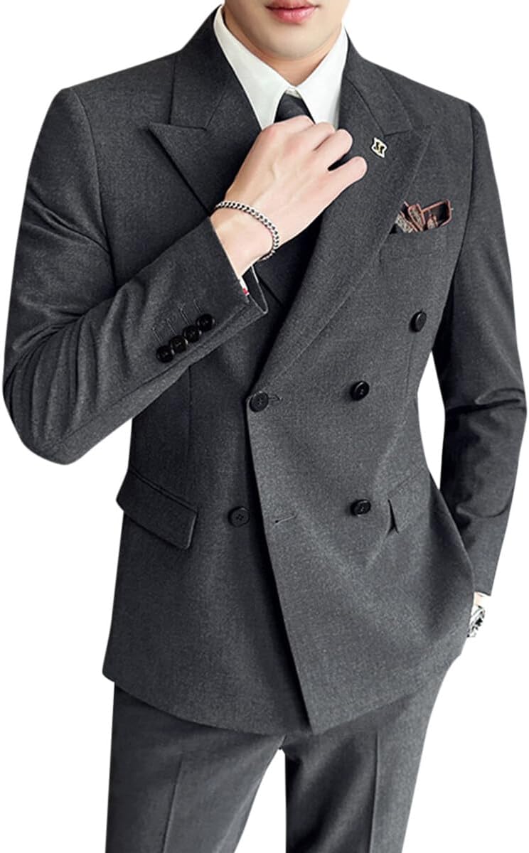 美品 シルク混✨バーバリー ブラックレーベル ストライプ 背抜 3ピーススーツ BURBERRY BLACK LABEL 3ピース スーツ シルク混 BURBERRY BLACK LABEL