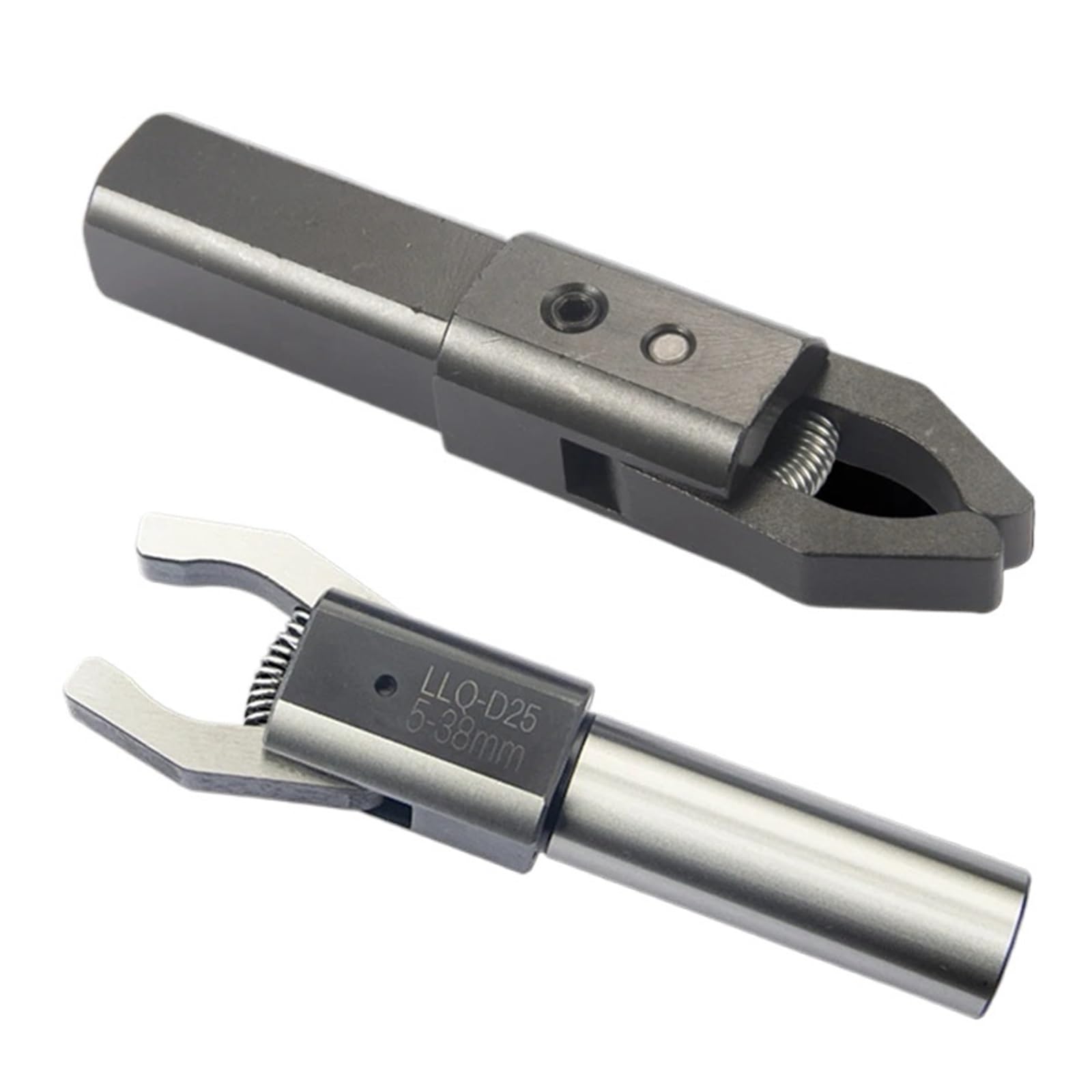 Hardened Lathe Bar Puller， CNC Lathe Automatic Bar Puller Round Square Shank White(Llq-w16)