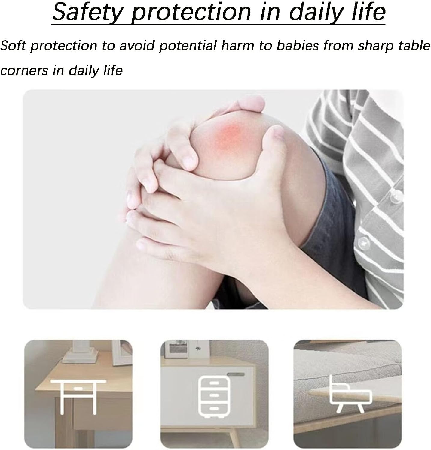 16 Pcs - Safety Corner Cushion, Child Proofing Corner Guard, Soft Corner Protector Baby Proofing Edge and Corner Guards,Suitable for Covering Sharp Edges of Furniture（T Shape）