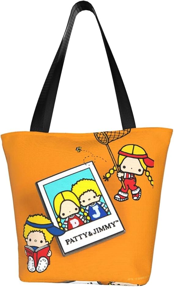 Amazon おしゃれ レディース 帆布 パティ ジミー トートバッグ エコバッグ 買い物袋 手提げ袋 マザーズバッグ 買い物バッグ ハンドバッグ ワークバッグ 収納バッグ ショッピングバッグ ショルダーバッグ トートバッグ