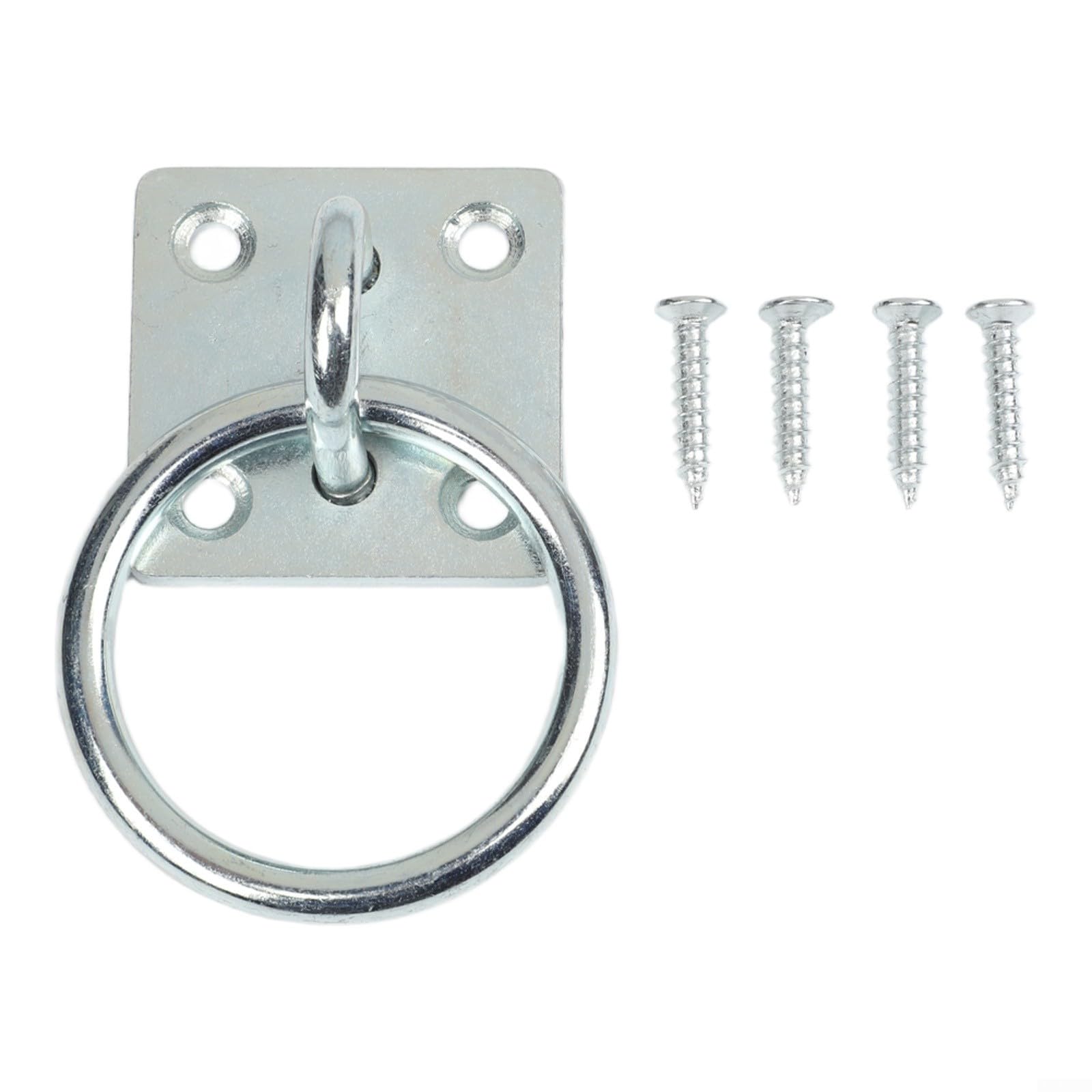 Equestrian Horse Stable Tie Ring Heavy-Duty Iron Ring for Barns Trailers Livestock Tack Training Ropes Hay Nets Grooming Equipment