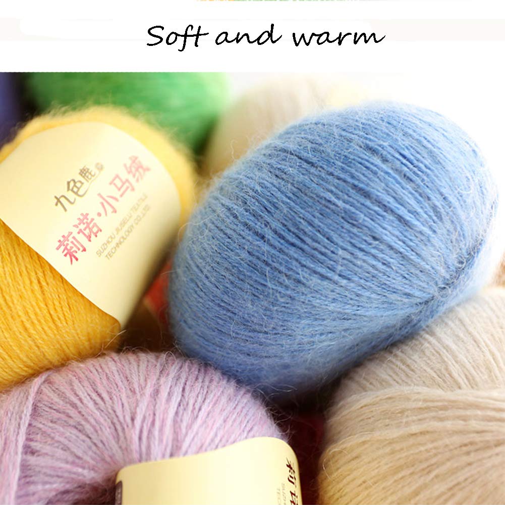 200G Goldene Silk Segment Färben von Wolle Garn-Bällen für Häkeln und Stricken, Pullover Schal, weich und warm, Medium Thin Thema,14